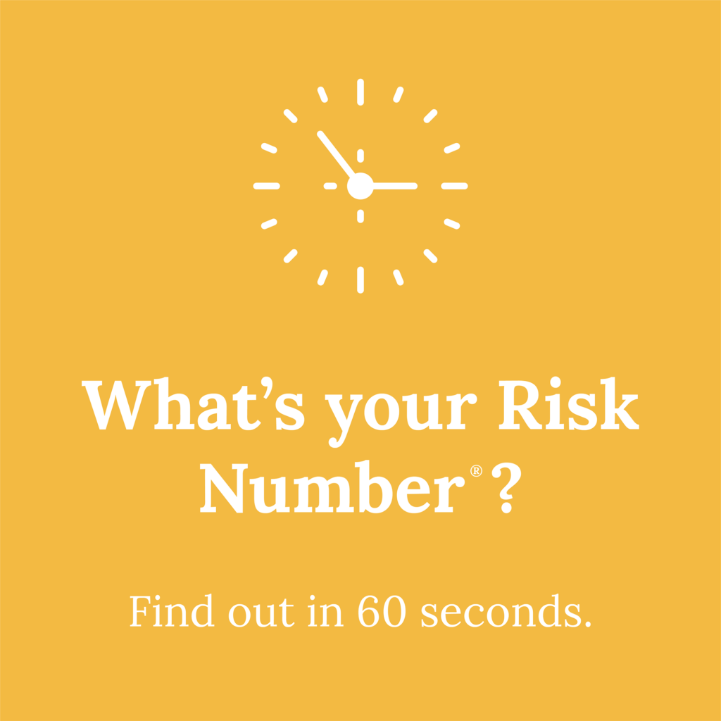 Find your risk number in 60 seconds